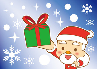 キラキラ　サンタさん