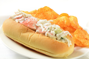 Seafood sandwich