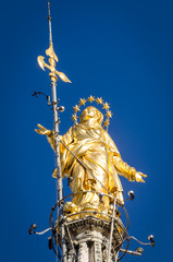Milan (Milano), Madonnina statue atop the Cathedral
