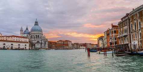 Fotobehang View of Basilica di Santa Maria della Salute,Venice, Italy © Sergii Figurnyi