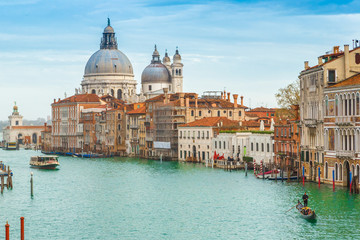 View of Basilica di Santa Maria della Salute,Venice, Italy