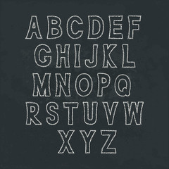 Handwritten Alphabet.