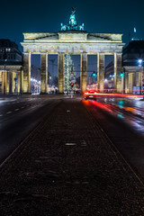 Naklejka premium Brandenburg Gate in Berlin - Germany