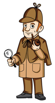 Sherlock Holmes Cartoon Images – Browse 1,092 Stock Photos, Vectors, and  Video | Adobe Stock