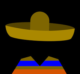 man wearing sombrero