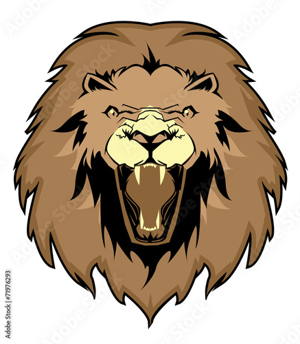 "Lion Face vector" Stock image and royalty-free vector files on Fotolia