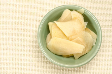 Sliced Ginger