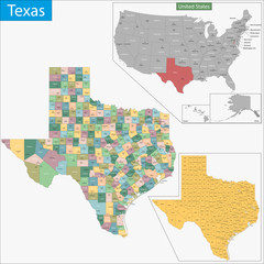 Texas map