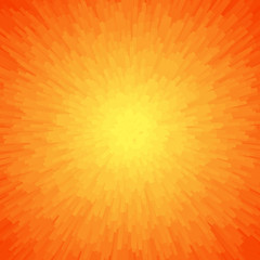 Energy Light Abstract Background In Orange Colors