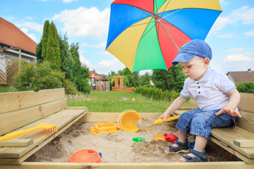 playing child