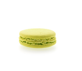 Macaron isolated on white