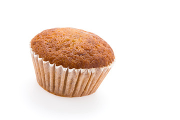 Banana cakes isolated on white