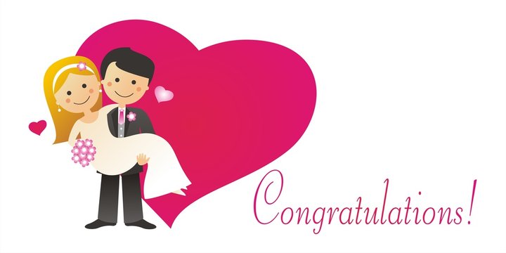 Vivan los novios - Congratulations!