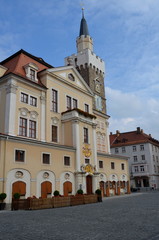 Fototapeta premium Rathaus Löbau, City Hall Loebau