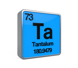 Tantalum Element Periodic Table