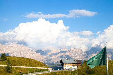 Grödnerjoch - Dolomiten - Alpen