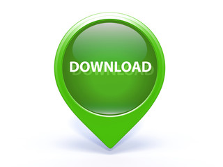 download pointer icon on white background