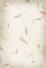 Handmade flower petal paper texture