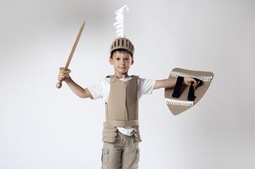 medieval knight child