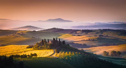 Rolgordijnen Toscane panorama © stefanotermanini