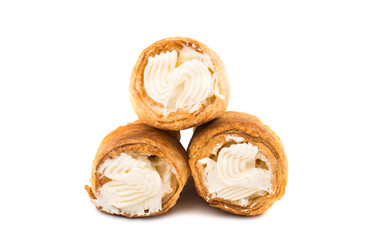puff rolls with cream