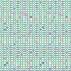 Square geometrical abstract background pattern