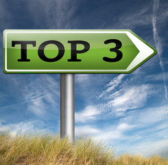 top 3 charts