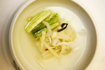 백김치
