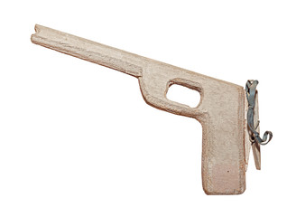 old rubber band gun