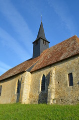 Fototapeta na wymiar Eglise de Notre Dame de Livaye (16ème siècle) - Normandie