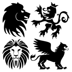 Heraldic Lion