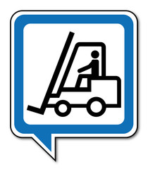 Logo chariot élévateur.