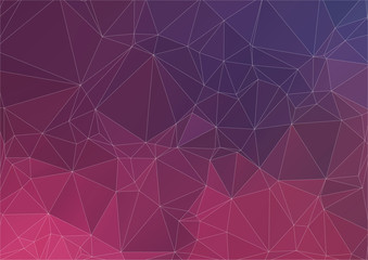 Abstract colorful background of triangles.
