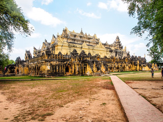 Mahar Aung Mye Bon San monastery, Inwa, Myanmar