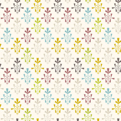 Vintage wallpaper design. Vector pattern.