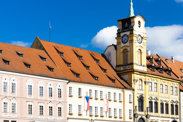 Fototapeta premium town hall of Cheb, Czech Republic