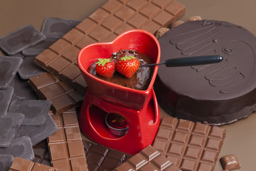 chocolate fondue