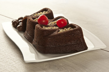 Chocolate Brownie with nuts