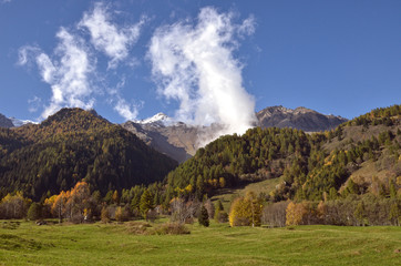montagne in autunno