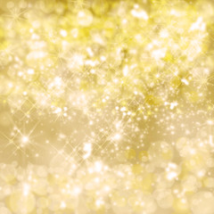 Merry Christmas: Atmospheric golden background :)