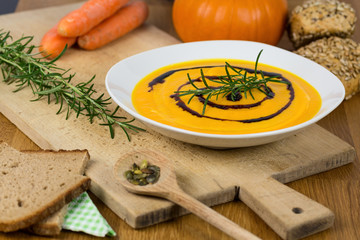 leckere Kürbissuppe