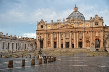 Obraz premium Piazza San Pietro a Roma