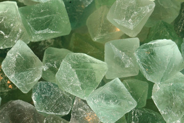 green fluorite mineral background