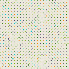 Seamless dotted pattern background