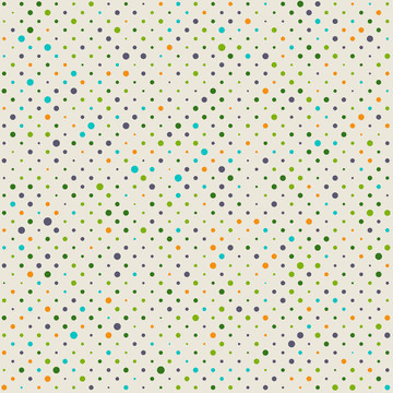 Seamless dotted pattern background