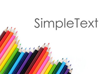 colored pencil template