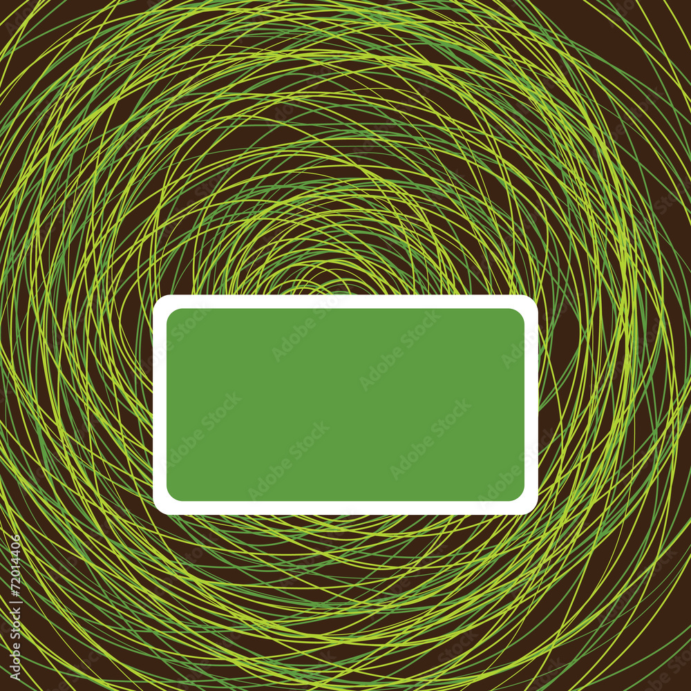 Poster abstract background - template with label