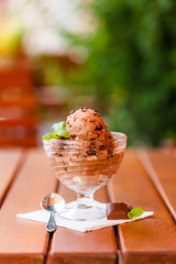 Home made ice cream - parfait