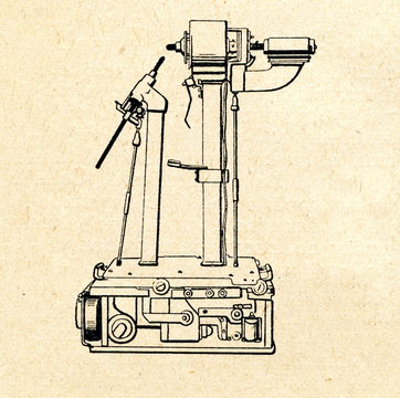 Searchlight's Carbon Arc Lamp By Heinrich Beck