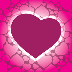 Hearts Background Vector
